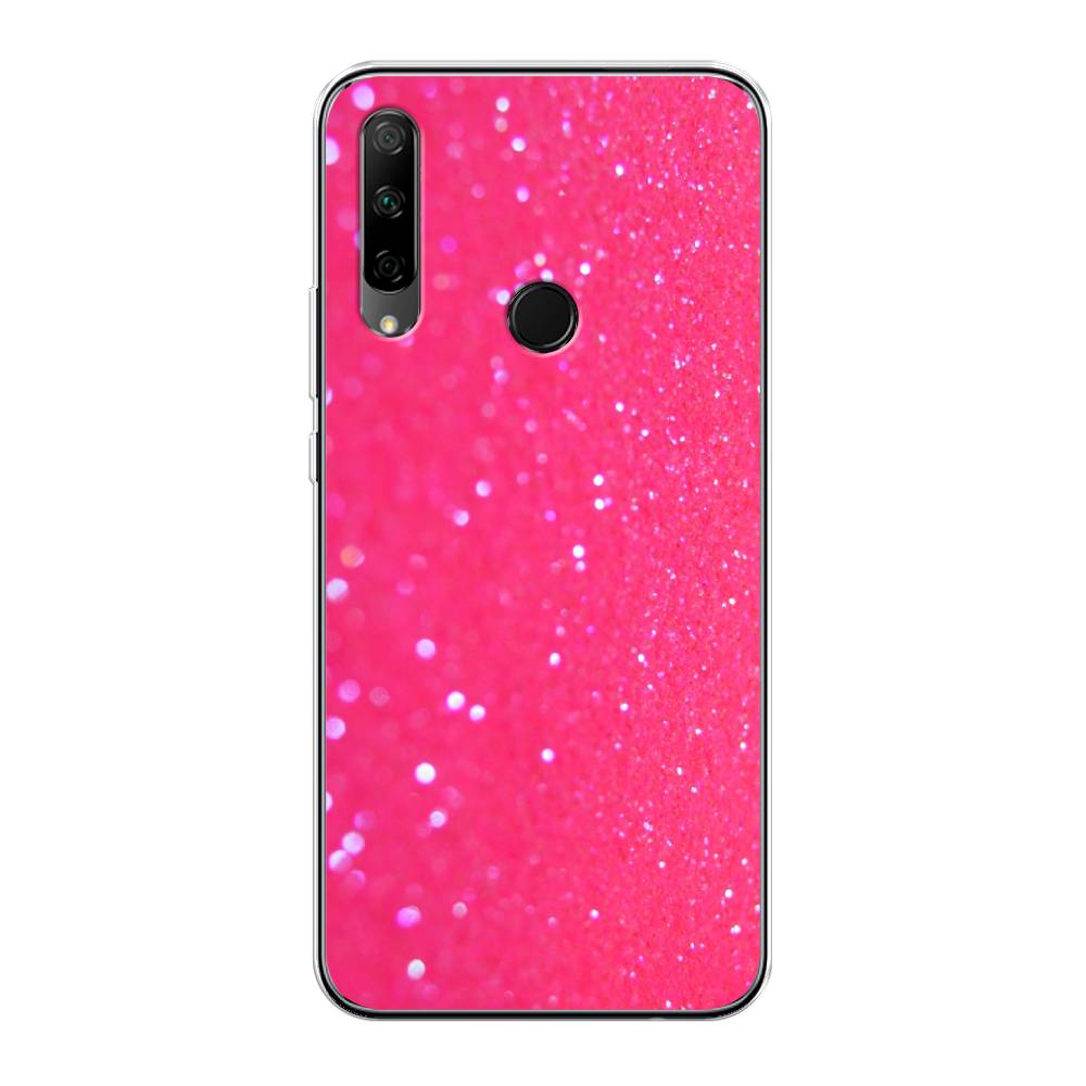 

Чехол Awog "Малиновые блестки рисунок" для Honor 9X Premium
