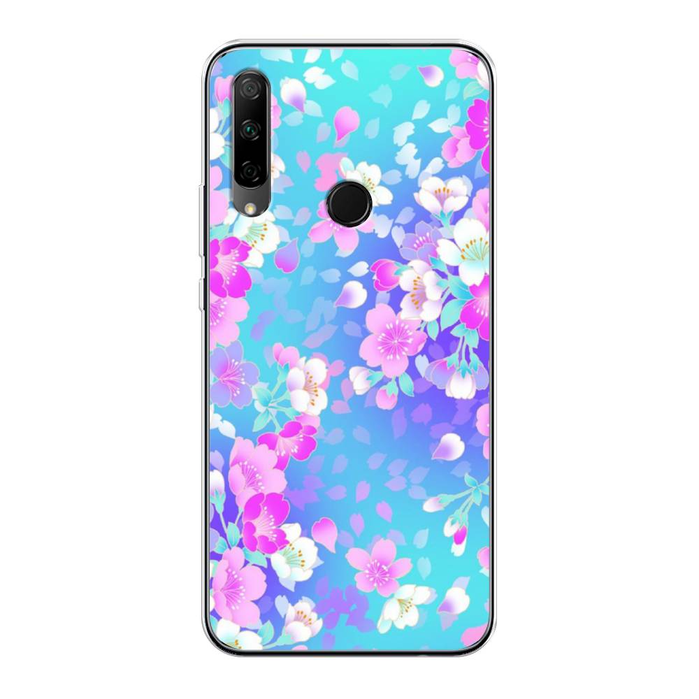 

Чехол Awog на Honor 9X Premium "Яблоневые цветы", Разноцветный, 610650-8