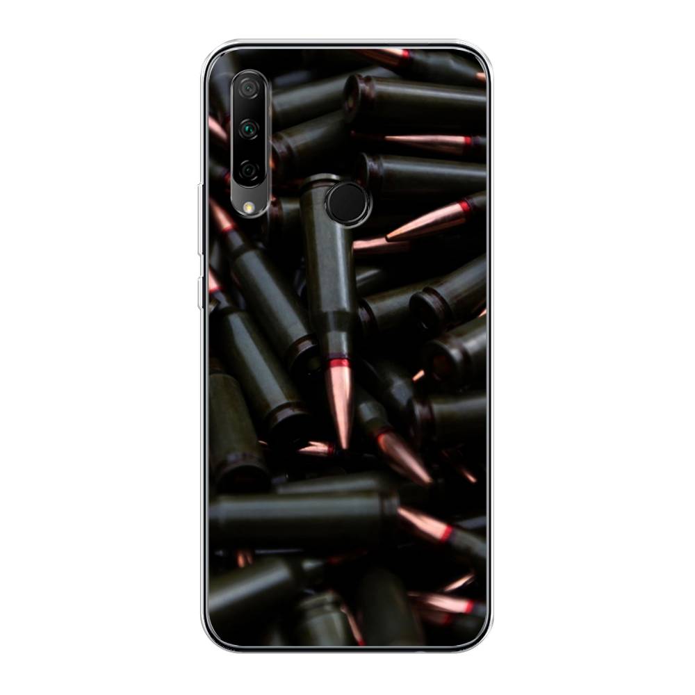 

Чехол Awog на Honor 9X Premium "Пули черные", Разноцветный, 610650-5