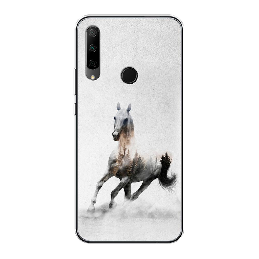 

Чехол Awog на Honor 9X Premium "Лошадь лес", Разноцветный, 610650-2