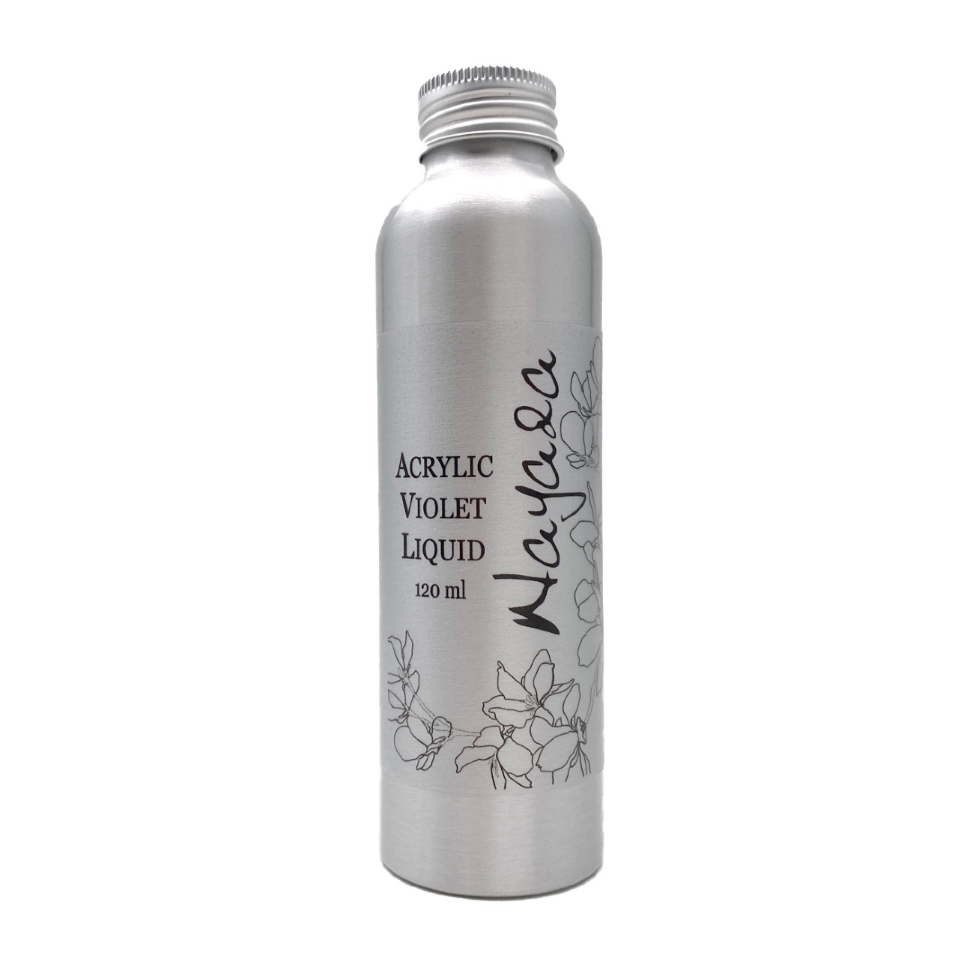 

Мономер для ногтей Nayada фиолетовый Acrylic Violet Liquid с уменьшенным запахом 120 мл, Acrylic Violet Liquid