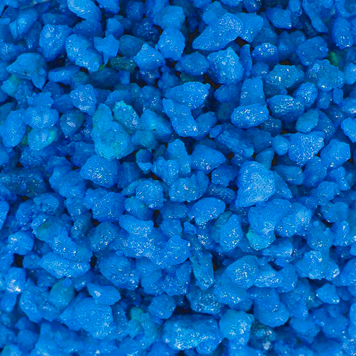Грунт для растений Zoo One Синий/Сапфир, натуральный камень, фракция 2-5 мм, 1 кг