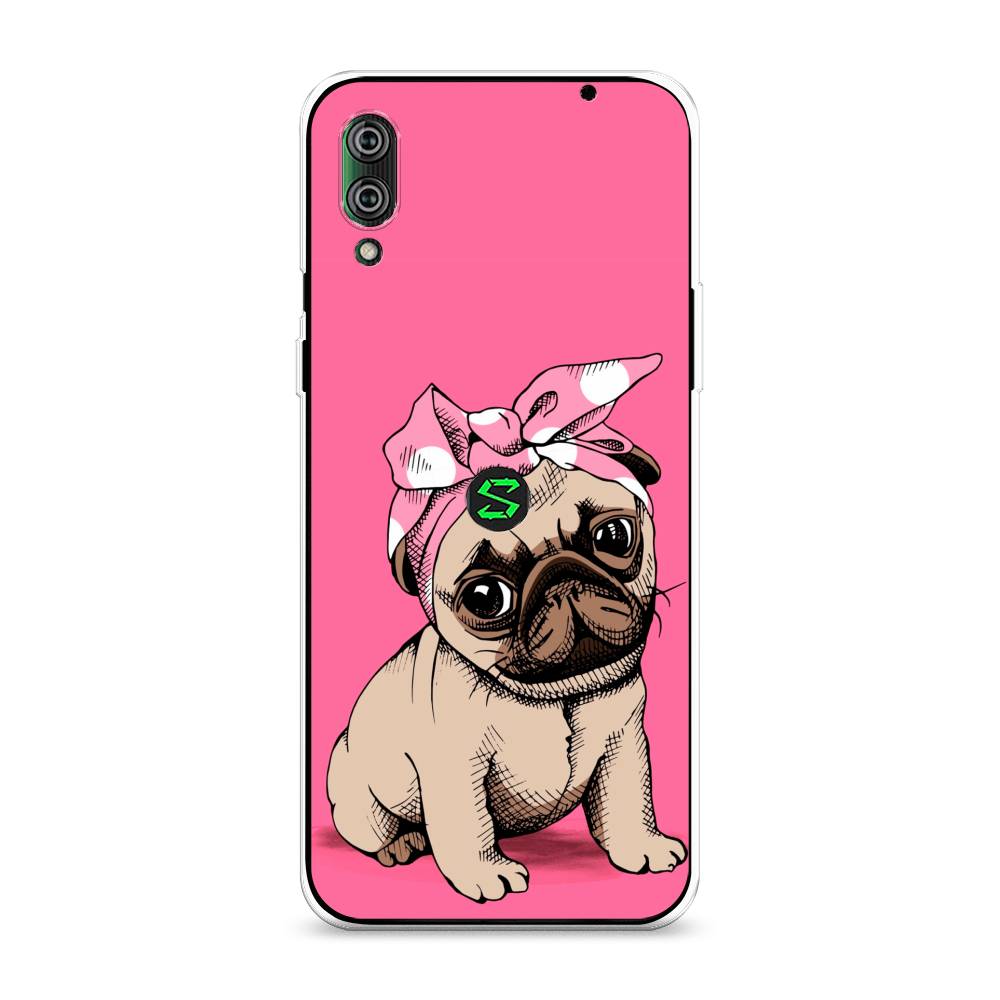 

Чехол Awog на Xiaomi Black Shark 2/2 Pro "Dog Pin-Up", Разноцветный, 36450-2