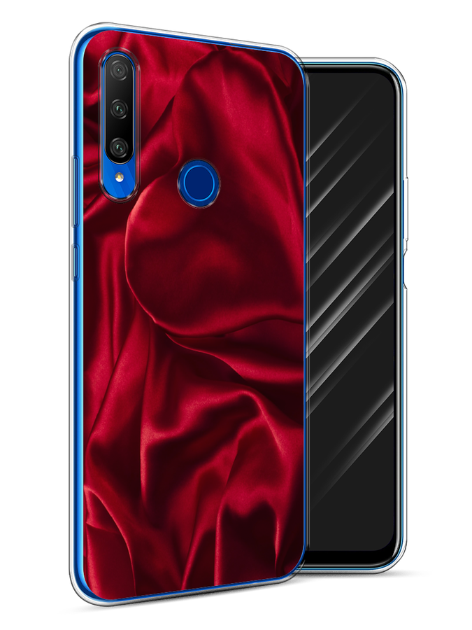 

Чехол Awog на Honor 9X Premium "Текстура красный шелк", Разноцветный, 610650-3