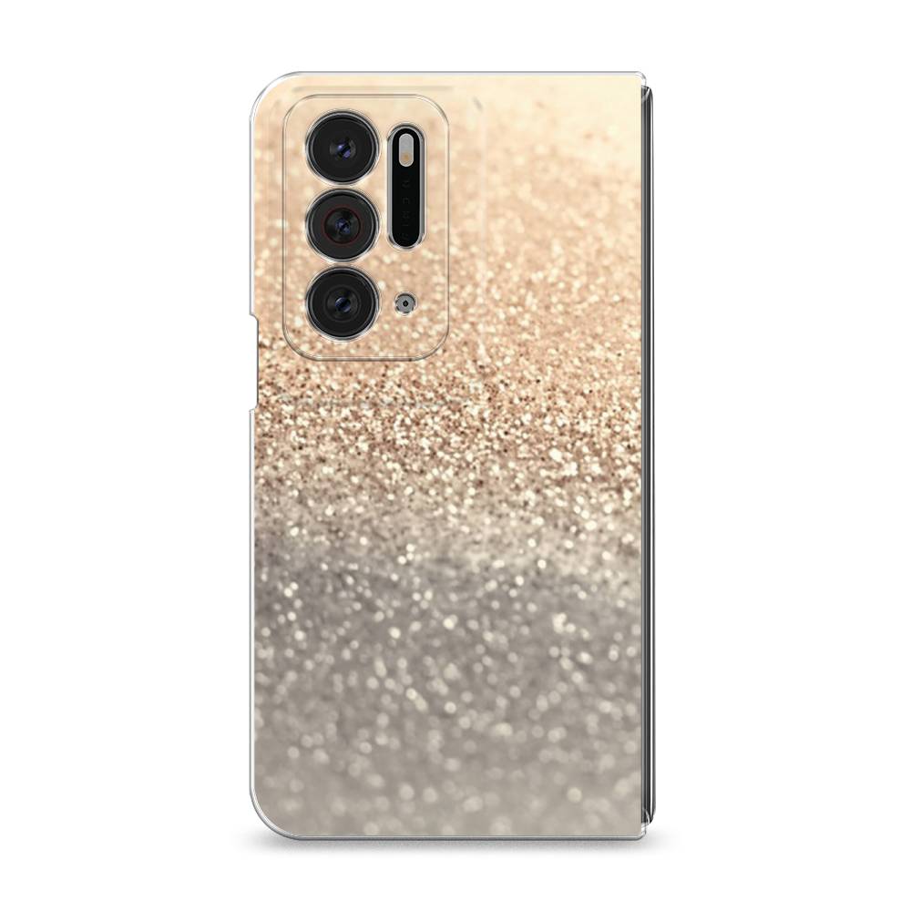 

Силиконовый чехол "Песок золотой рисунок" на Oppo Find N