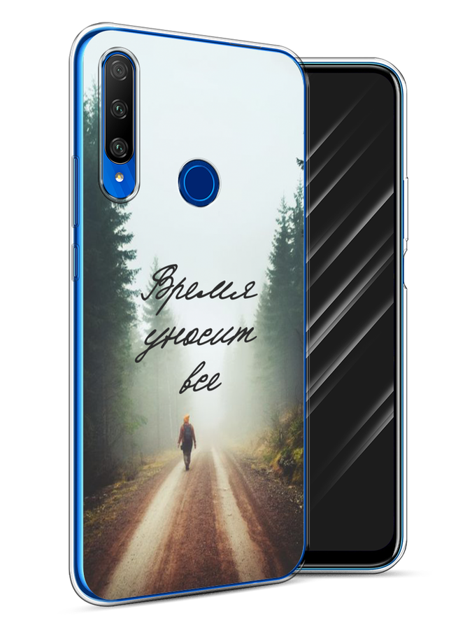 

Чехол Awog на Honor 9X Premium "Время уносит все", Разноцветный, 610650-6