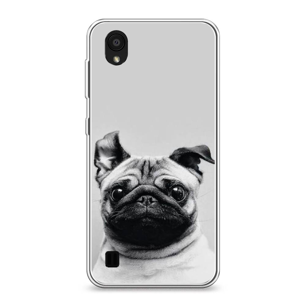 

Чехол Awog на ZTE Blade A5 (2019) / ЗТЕ Блэйд A5 (2019) "Ушастый мопс", Разноцветный, 133050-1