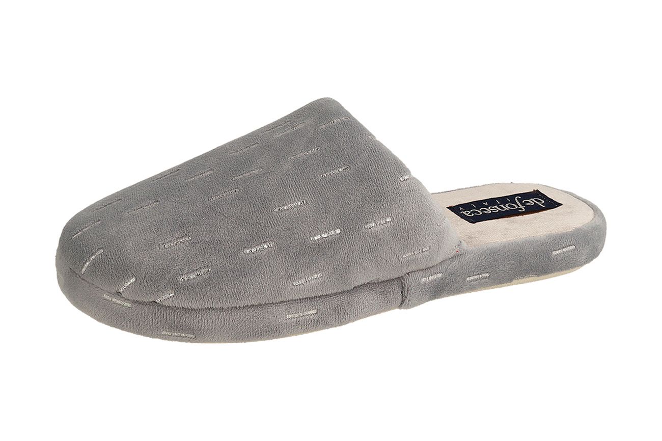 

Тапочки женские de fonseca ROMA TOP I W817R1 серые 38-39 RU, ROMA TOP I W817R1
