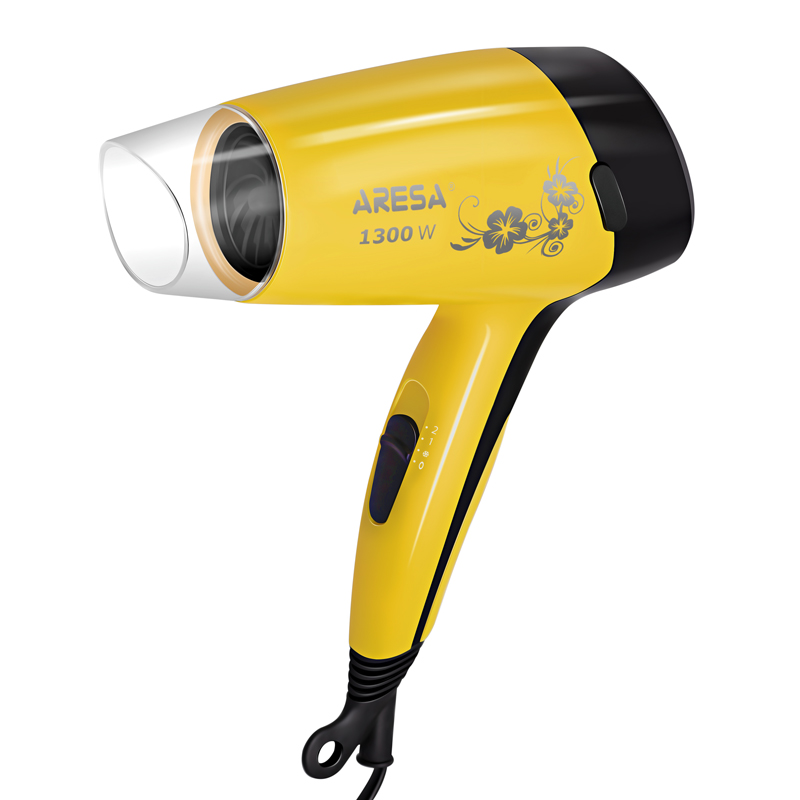 

Фен Aresa AR-3202 1350 Вт желтый; черный, AR-3202