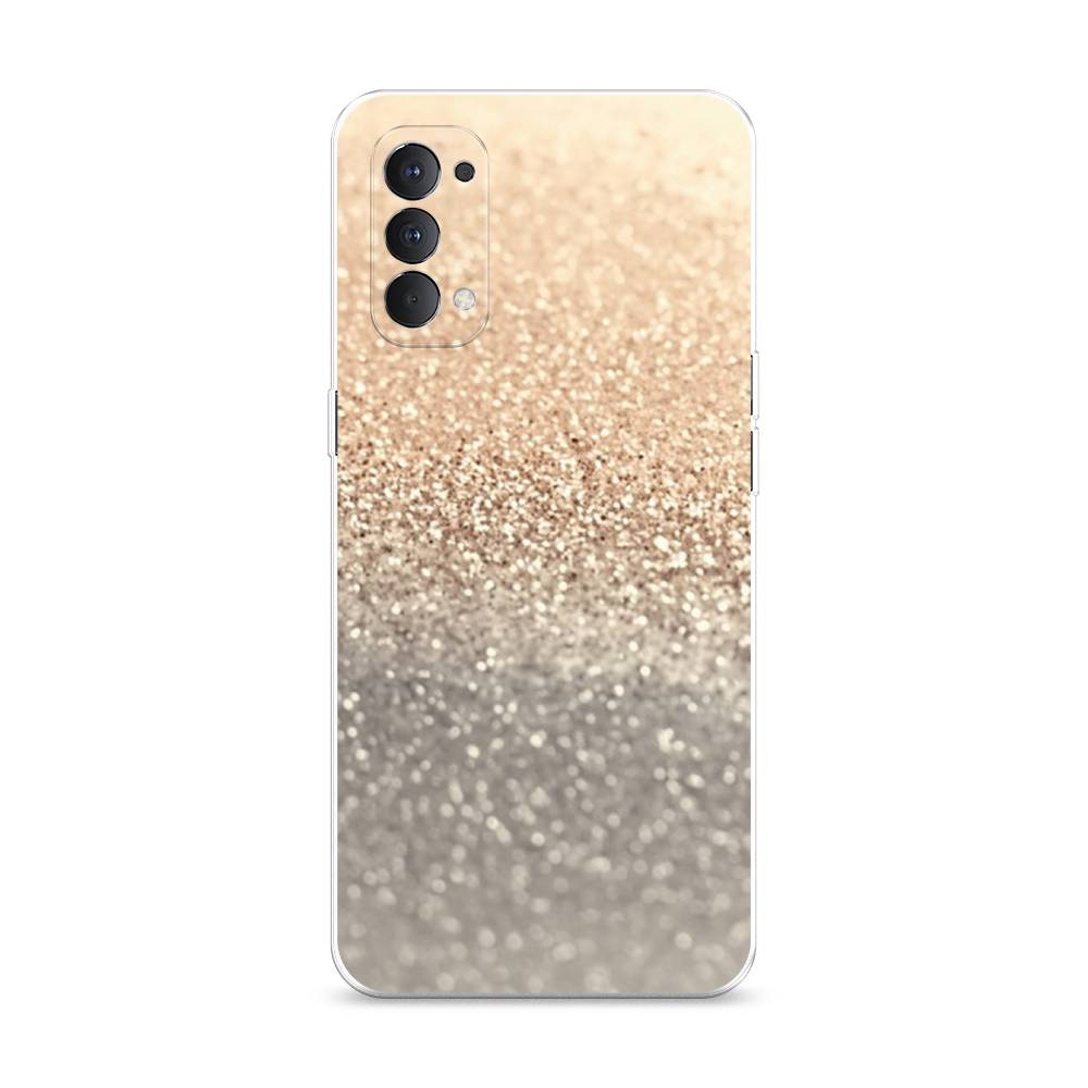

Силиконовый чехол "Песок золотой рисунок" на Oppo Reno 4 4G