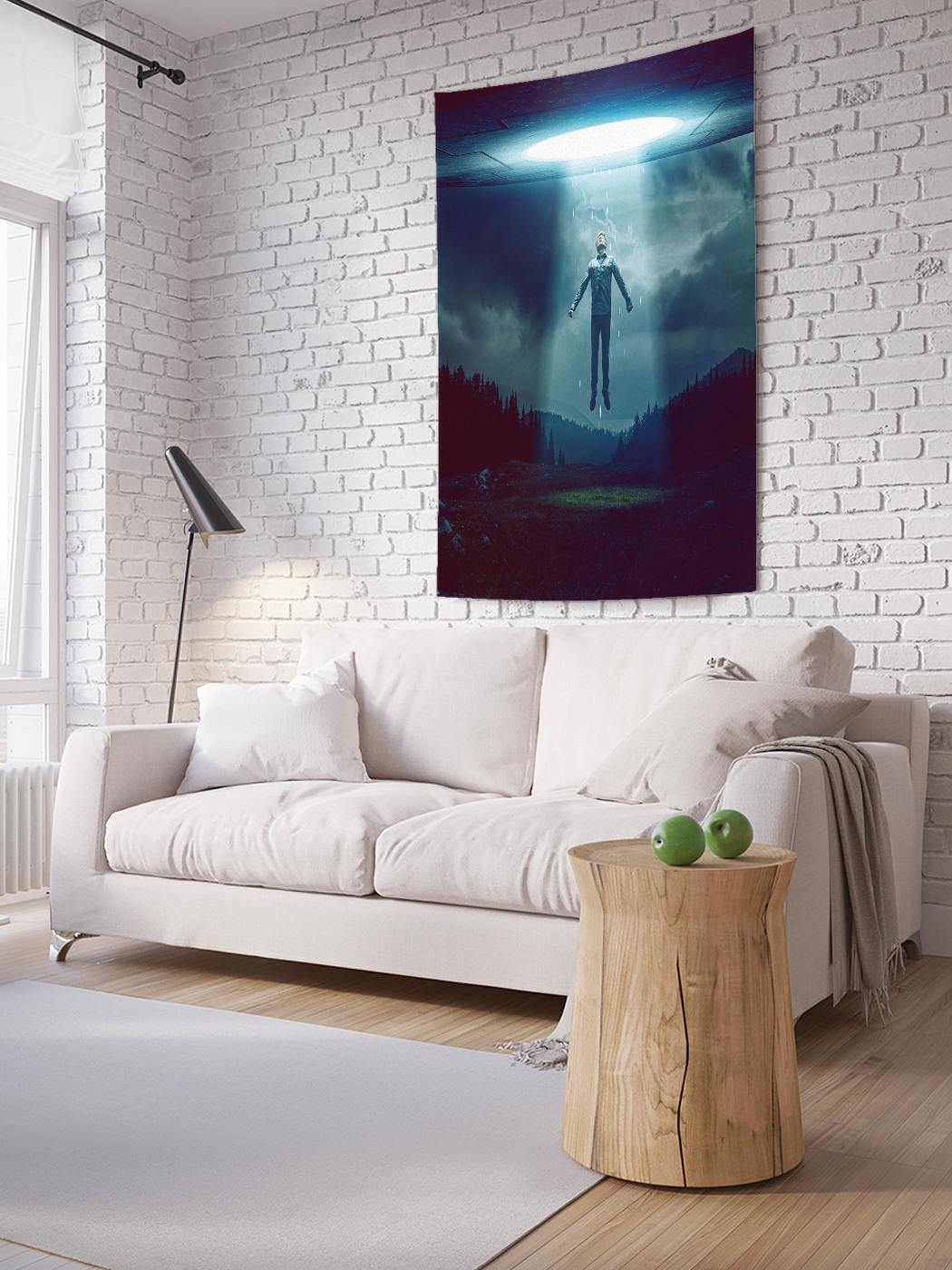 

Вертикальное фотопанно на стену JoyArty Похищение человека 150x200 см, Похищение человека
