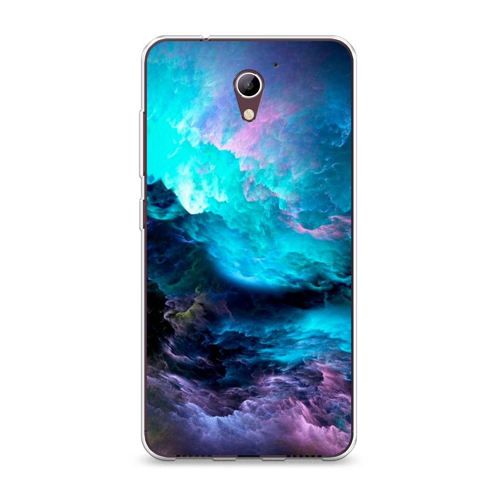 

Чехол Awog на ZTE Blade A510 / ЗТЕ Блэйд A510 "Бирюзовое небо", Разноцветный, 130150-4