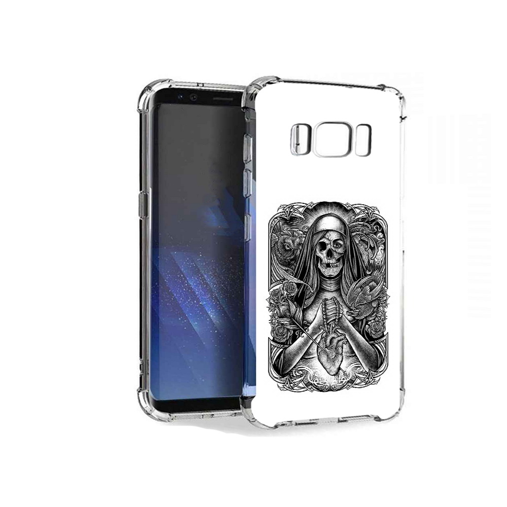 

Чехол MyPads Tocco для Samsung Galaxy S8+ скелет с сердцем, Tocco