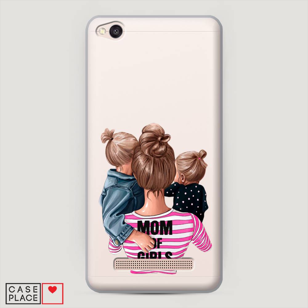 

Пластиковый чехол "Mom of Girls" на Xiaomi Redmi 4A