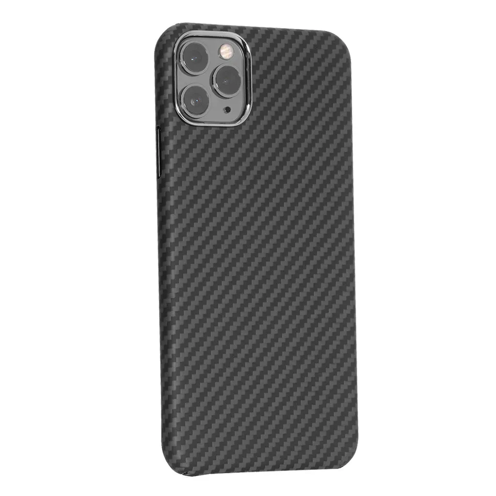 

Чехол-накладка K-Doo Kevlar Case для iPhone 12/12 Pro карбоновый (черно-серый в полоску), Черный;серый