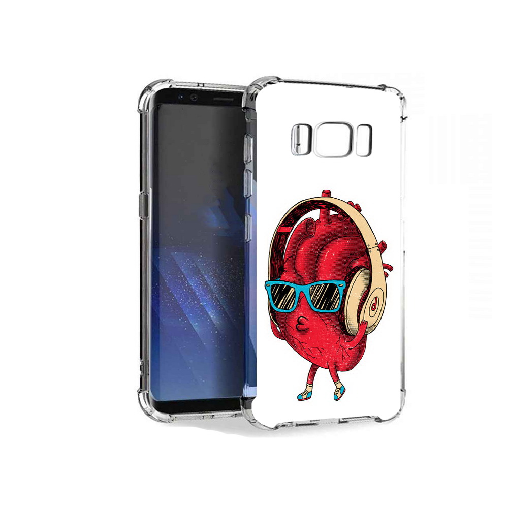 

Чехол MyPads Tocco для Samsung Galaxy S8+ слушай сердце, Tocco