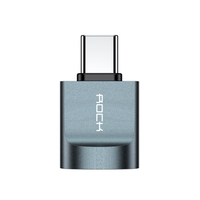 Переходник Rock RCB0770 CA03 USB AF - Type-C 3.0