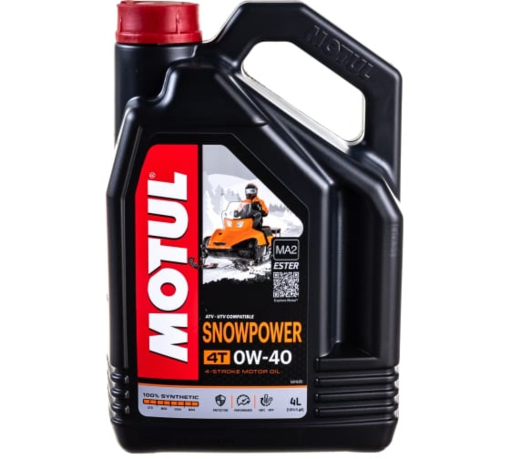 Масло моторное MOTUL Snowpower 4T 0W-40 4л