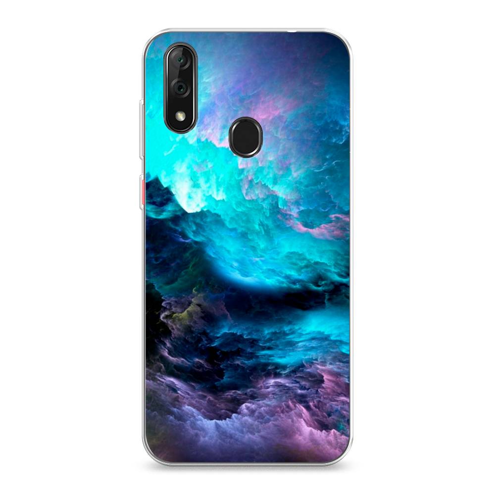 

Чехол Awog на ZTE Blade V10 / ЗТЕ Блэйд V10 "Бирюзовое небо", Разноцветный, 132750-4