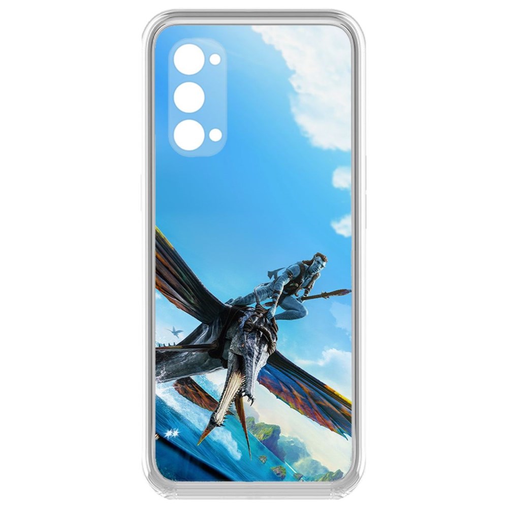 

Чехол-накладка кейс Аватар - Джейк на скимвинге для Oppo Reno4 Pro 5G