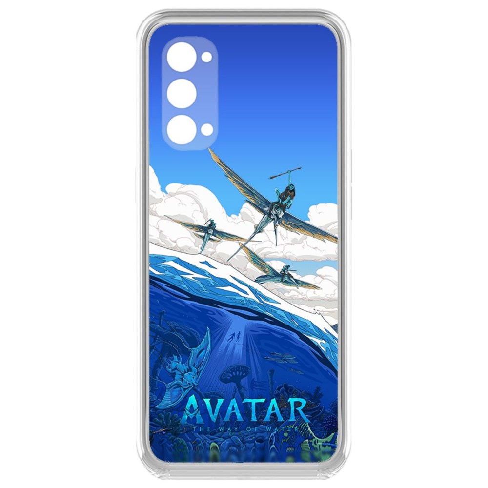 

Чехол-накладка кейс Аватар - Путь Воды для Oppo Reno4 Pro 5G