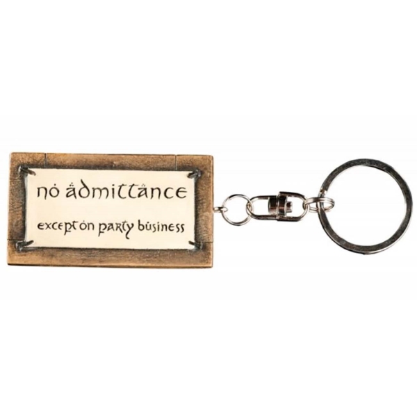 

The Lord of the Ring Keyring No Admittance 861701329, Коричневый