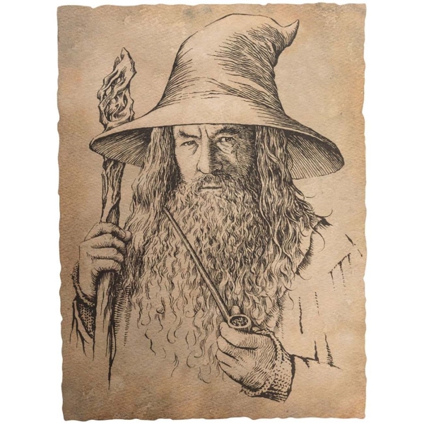 

The Lord of the Ring Portrait of Gandalf the Grey 872802827