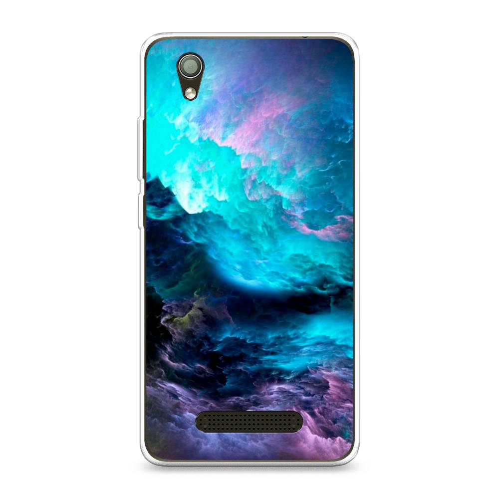 

Чехол Awog на ZTE Blade X3 / ЗТЕ Блэйд X3 "Бирюзовое небо", Разноцветный, 130650-4