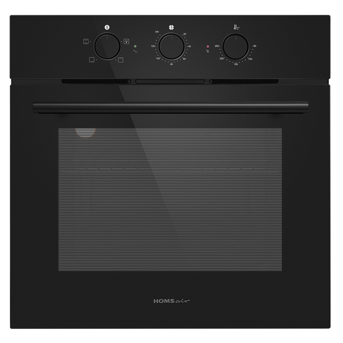 Встраиваемый электрический духовой шкаф HOMSair OES604BK2 черный смеситель для душа lemark allegro с гигиеническим набором встраиваемый lm5919cw