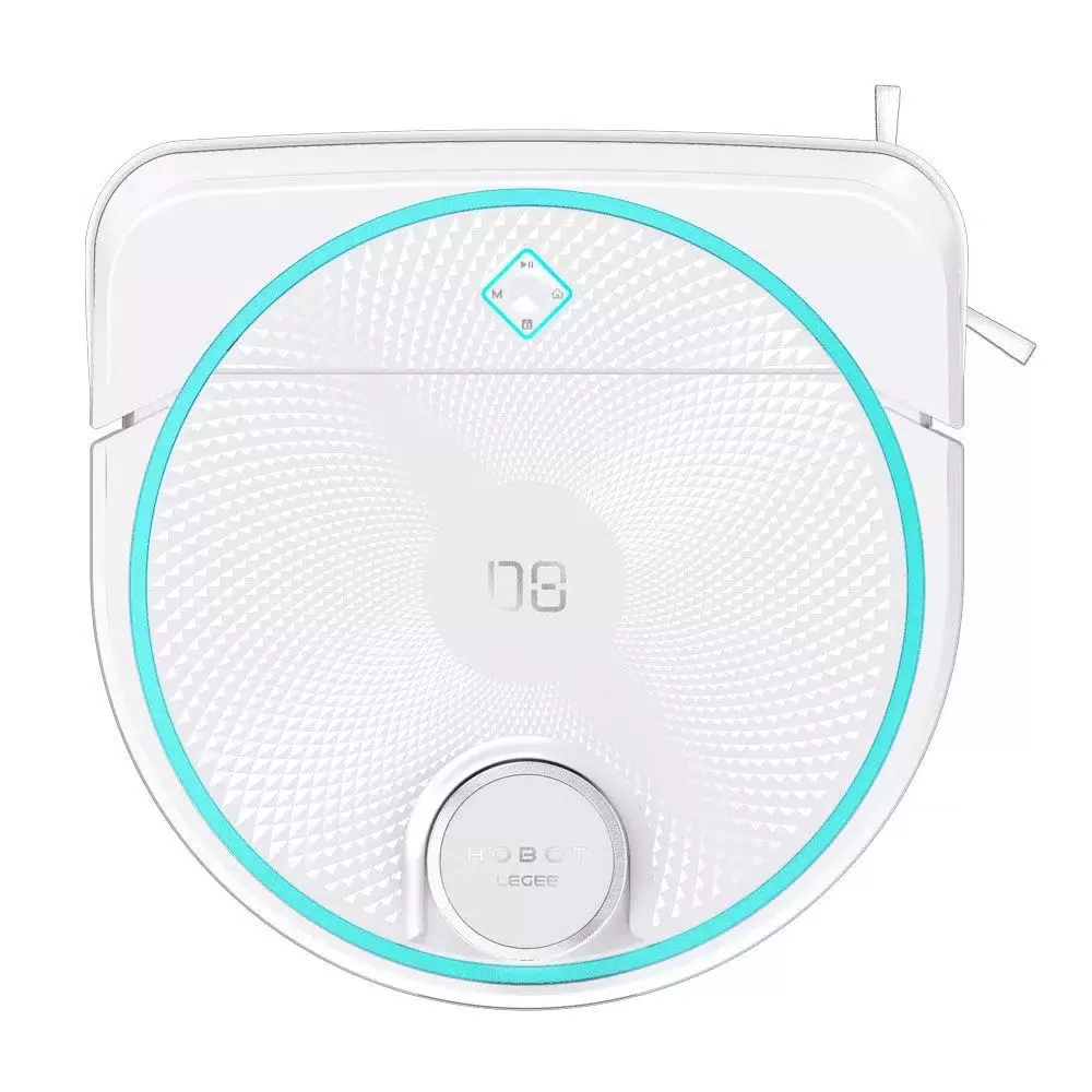 

Робот-пылесос HOBOT Legee D8 белый, голубой, Legee D8