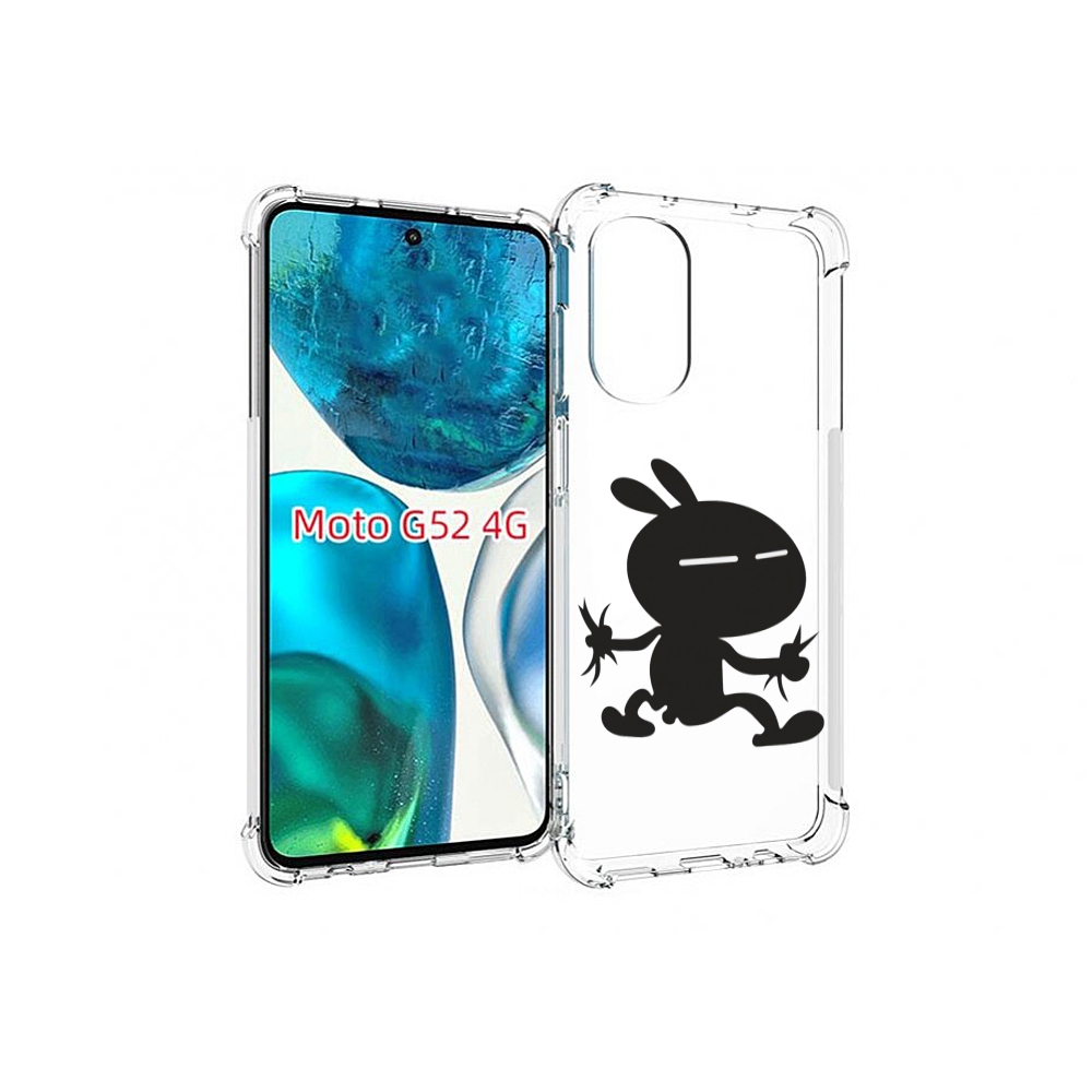 

Чехол MyPads Боец для Motorola Moto G82 / Moto G52, Прозрачный, Tocco