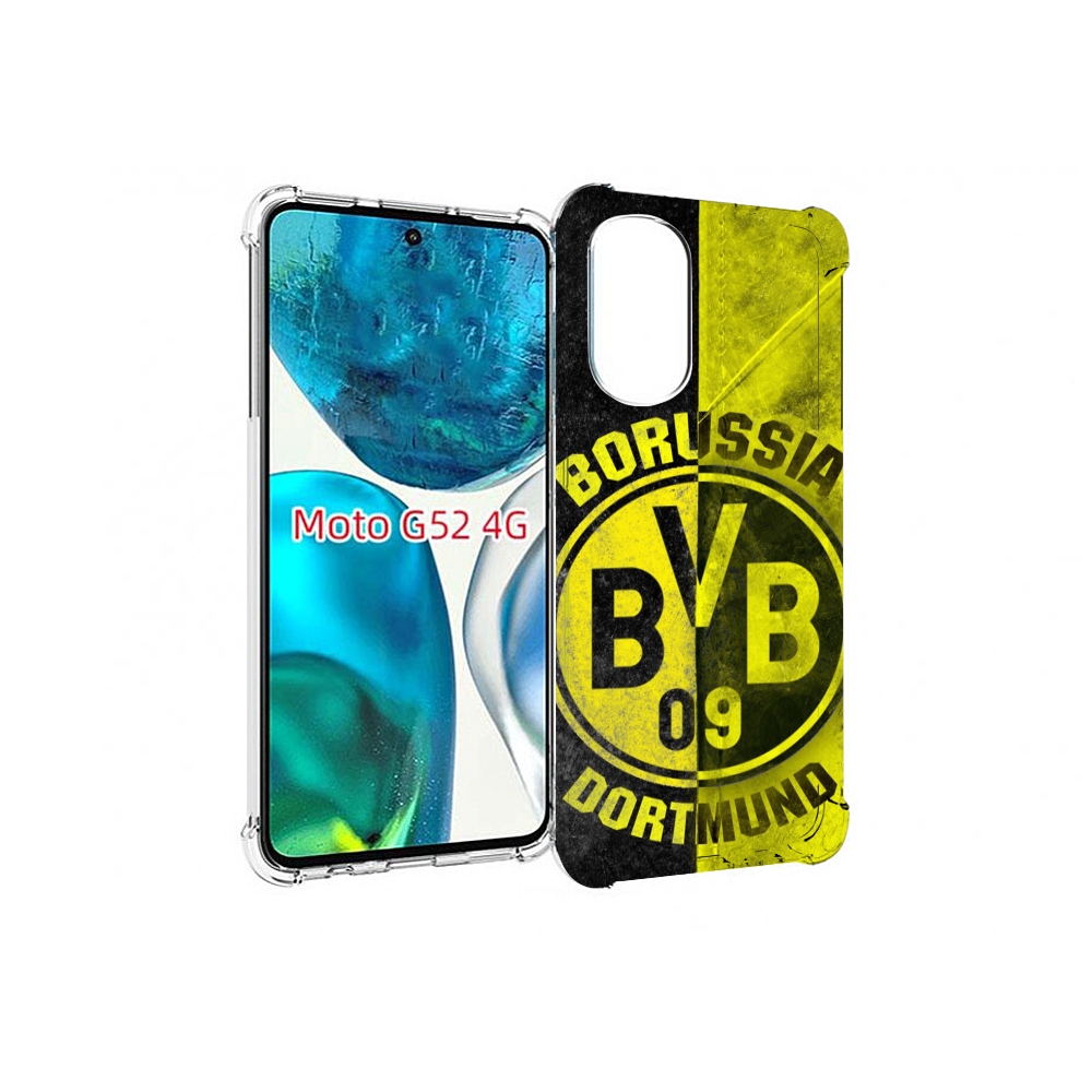 

Чехол MyPads Боруссия мужской для Motorola Moto G82 / Moto G52, Прозрачный, Tocco