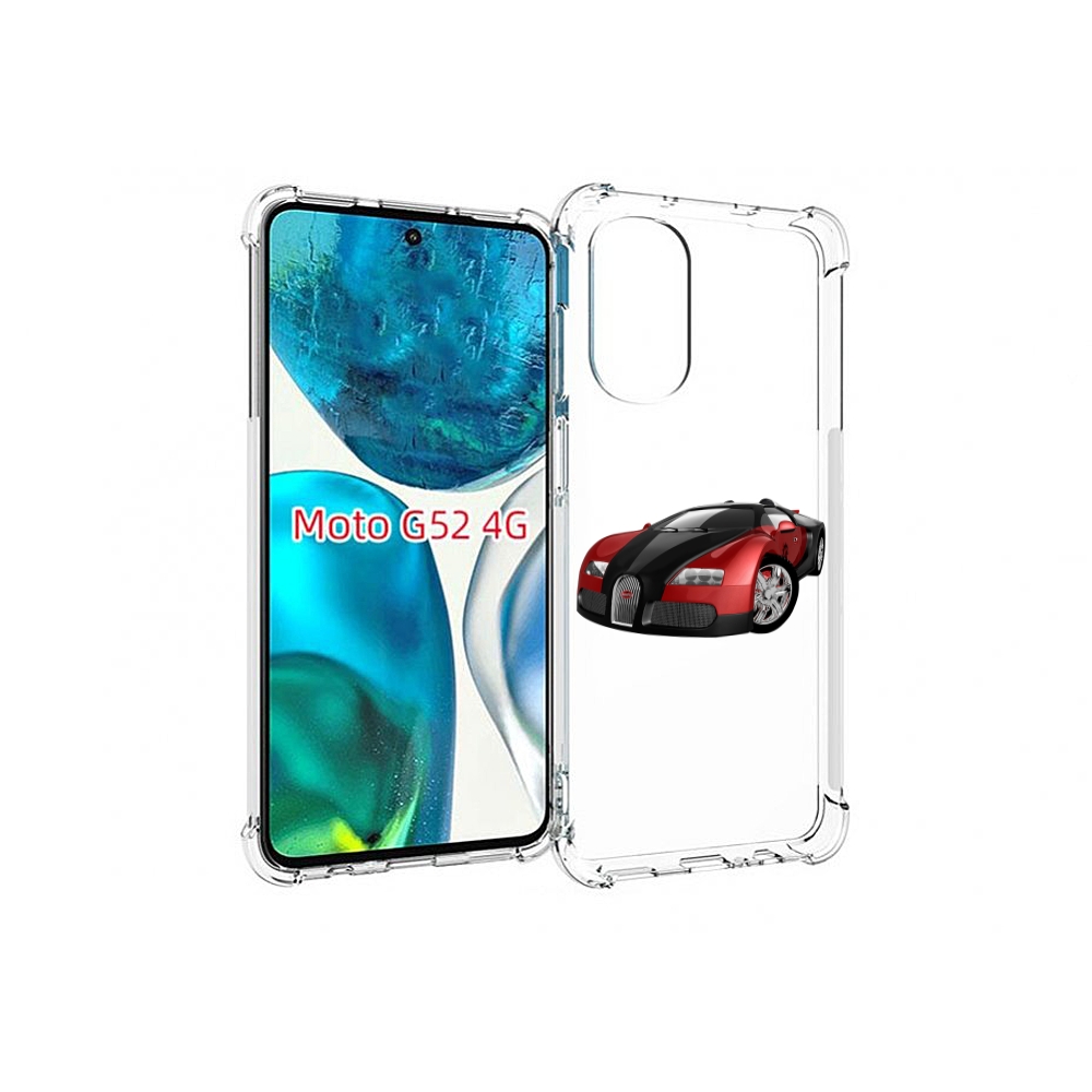 

Чехол MyPads Бука мужской для Motorola Moto G82 / Moto G52, Прозрачный, Tocco
