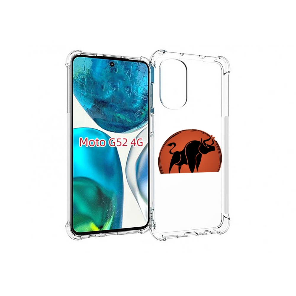 

Чехол MyPads Бык-2 для Motorola Moto G82 / Moto G52, Прозрачный, Tocco