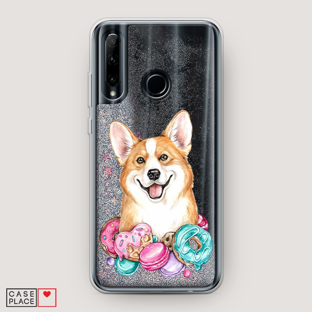 

Чехол Awog на Honor 10i/20 lite 2019/P Smart Plus 2019 "Корги и сладости", Разноцветный, 68991-1