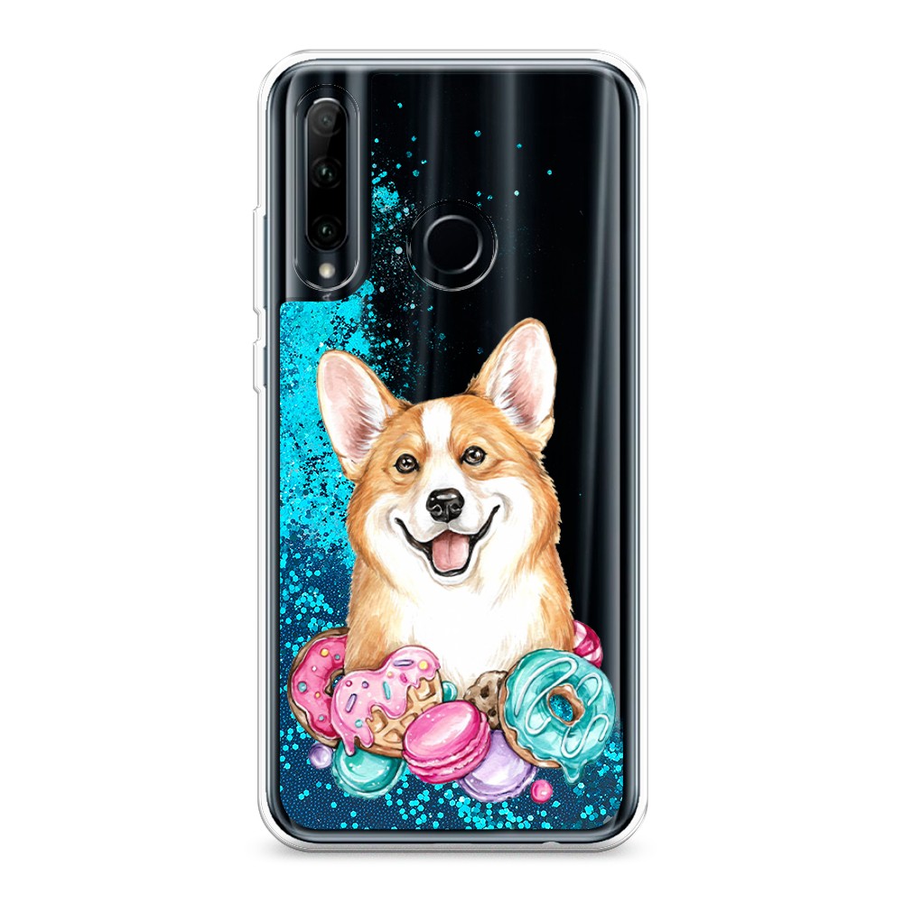 

Чехол Awog на Honor 10i/20 Lite 2019/20e/Huawei P Smart Plus 2019 "Корги и сладости", Разноцветный, 68993-1