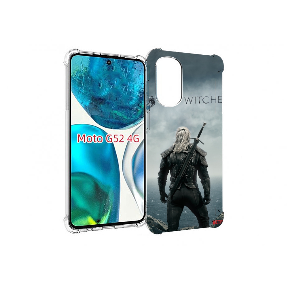 

Чехол MyPads Ведьмак-2 для Motorola Moto G82 / Moto G52, Прозрачный, Tocco