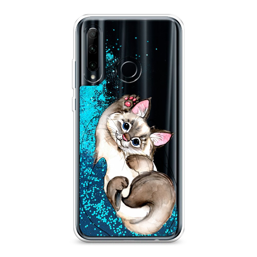 

Чехол Awog на Honor 10i/20 Lite 2019/20e/Huawei P Smart Plus 2019 "Котенок в ладошках", Разноцветный, 68993-1