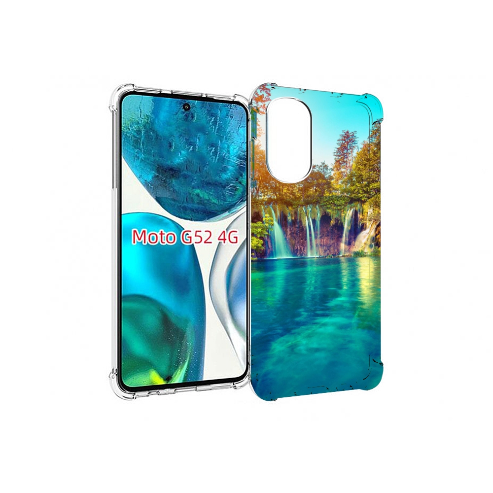 

Чехол MyPads Водапад-2 для Motorola Moto G82 / Moto G52, Прозрачный, Tocco
