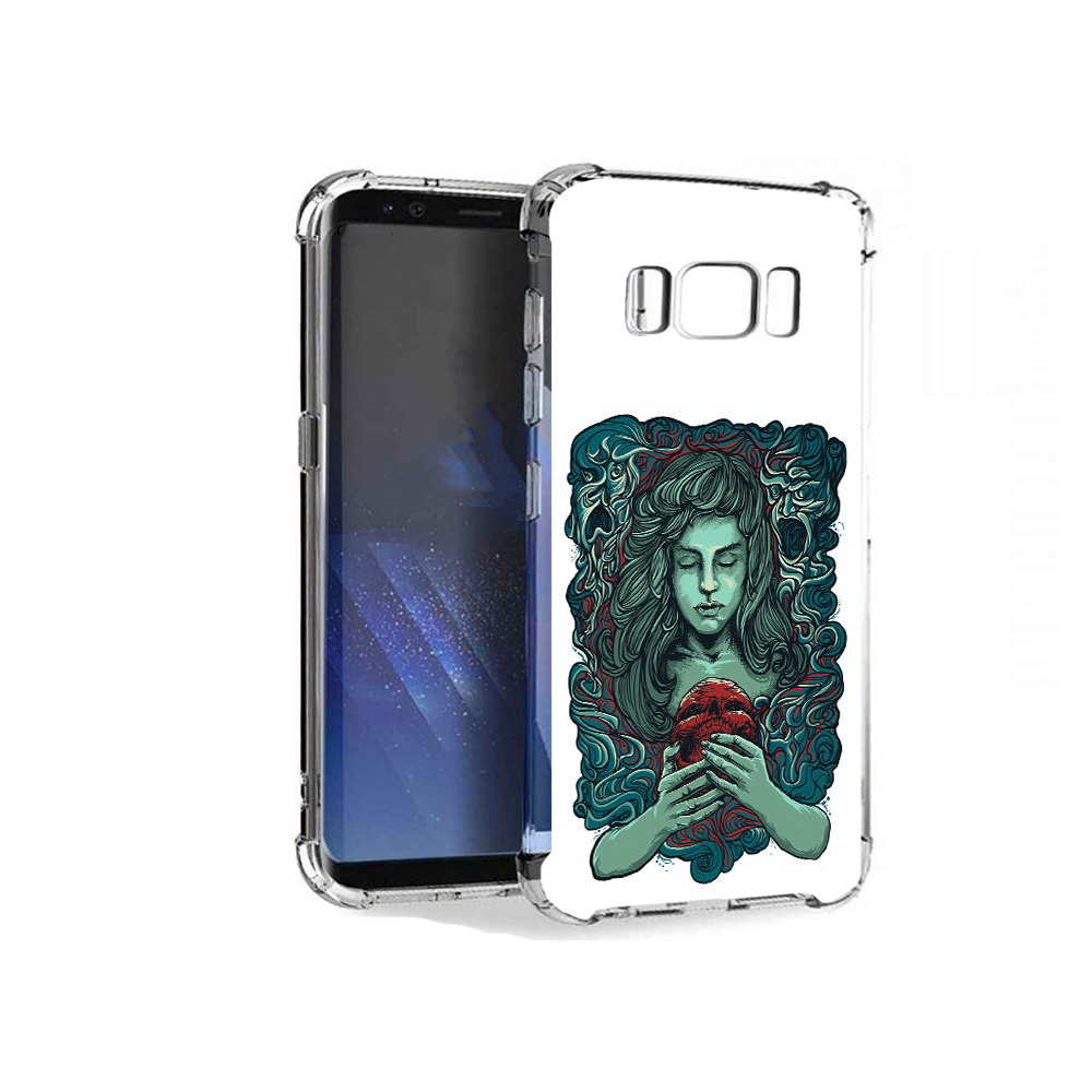 

Чехол MyPads Tocco для Samsung Galaxy S8+ спящая девушка, Tocco