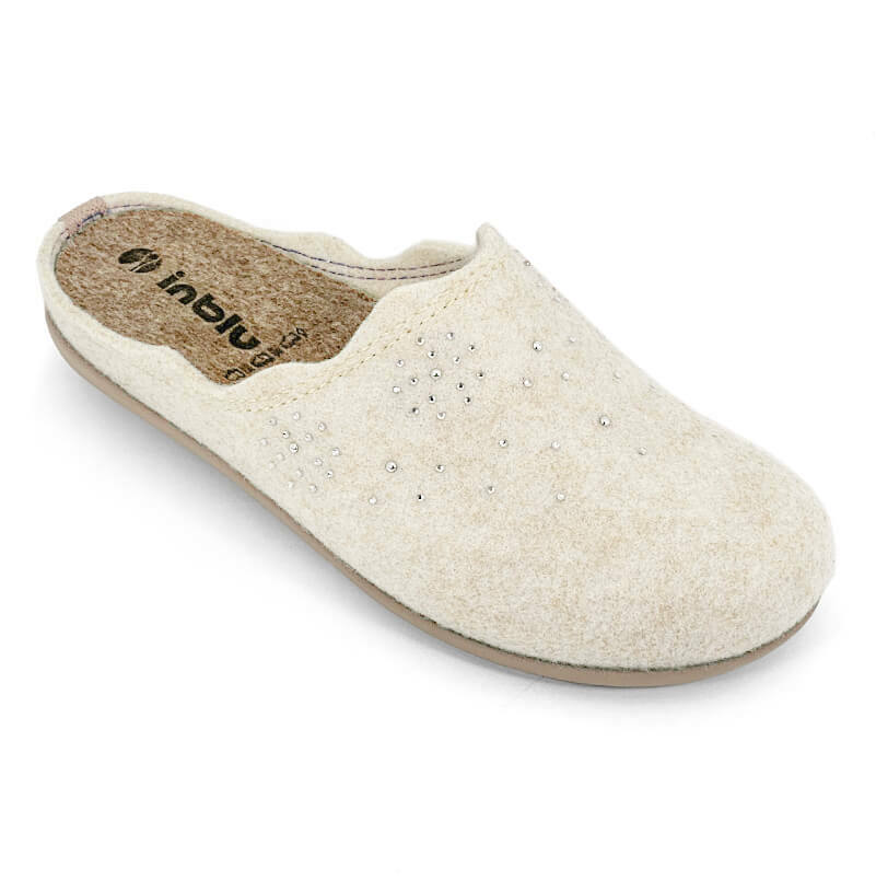 

Тапочки женские Inblu 270345736 бежевые 38 RU, Бежевый, 270345736