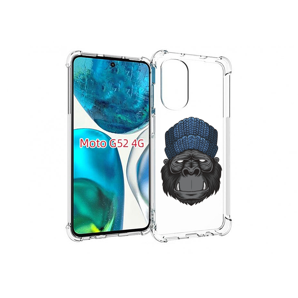 

Чехол MyPads Горила для Motorola Moto G82 / Moto G52, Прозрачный, Tocco