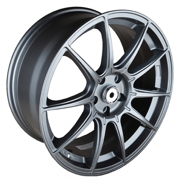 фото Колесный диск makstton bushido 8.5x19/5x114.3 d67.1 et35 matte gunmetal with stickers