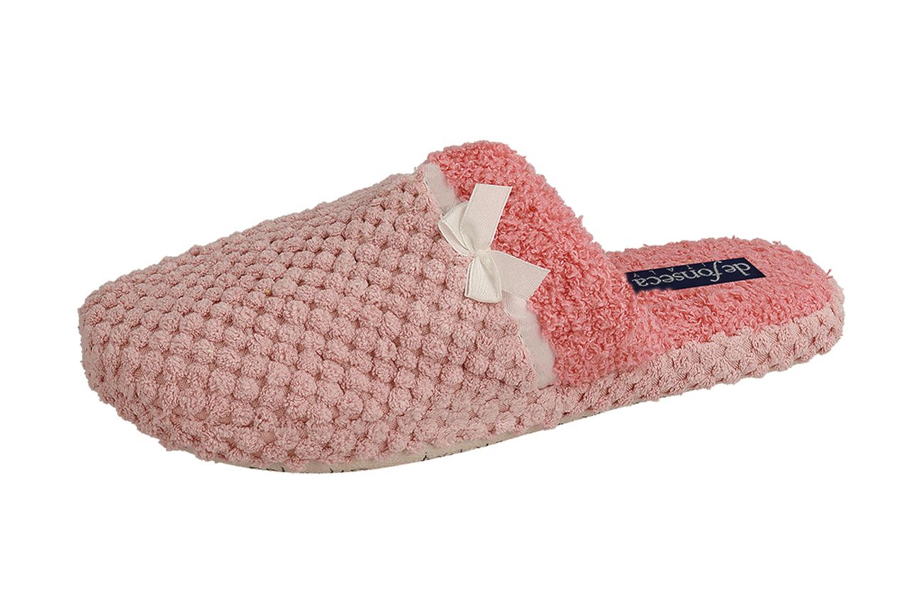 

Тапочки женские de fonseca ROMA TOP I W855RU розовые 36-37 RU, Розовый, ROMA TOP I W855RU