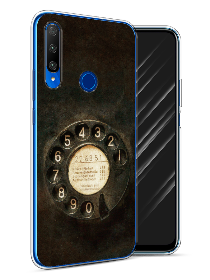 

Чехол Awog на Honor 9X Premium "Старинный телефон", Разноцветный, 610650-5