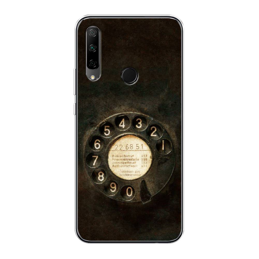 фото Чехол awog "старинный телефон" для honor 9x premium