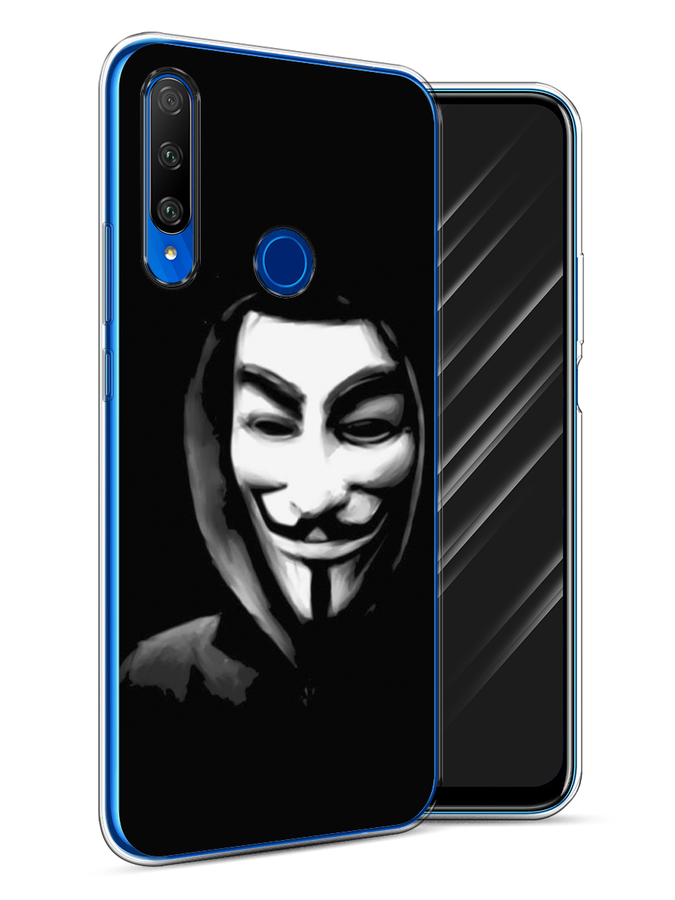 

Чехол Awog на Honor 9X Premium "Анонимус", Разноцветный, 610650-5