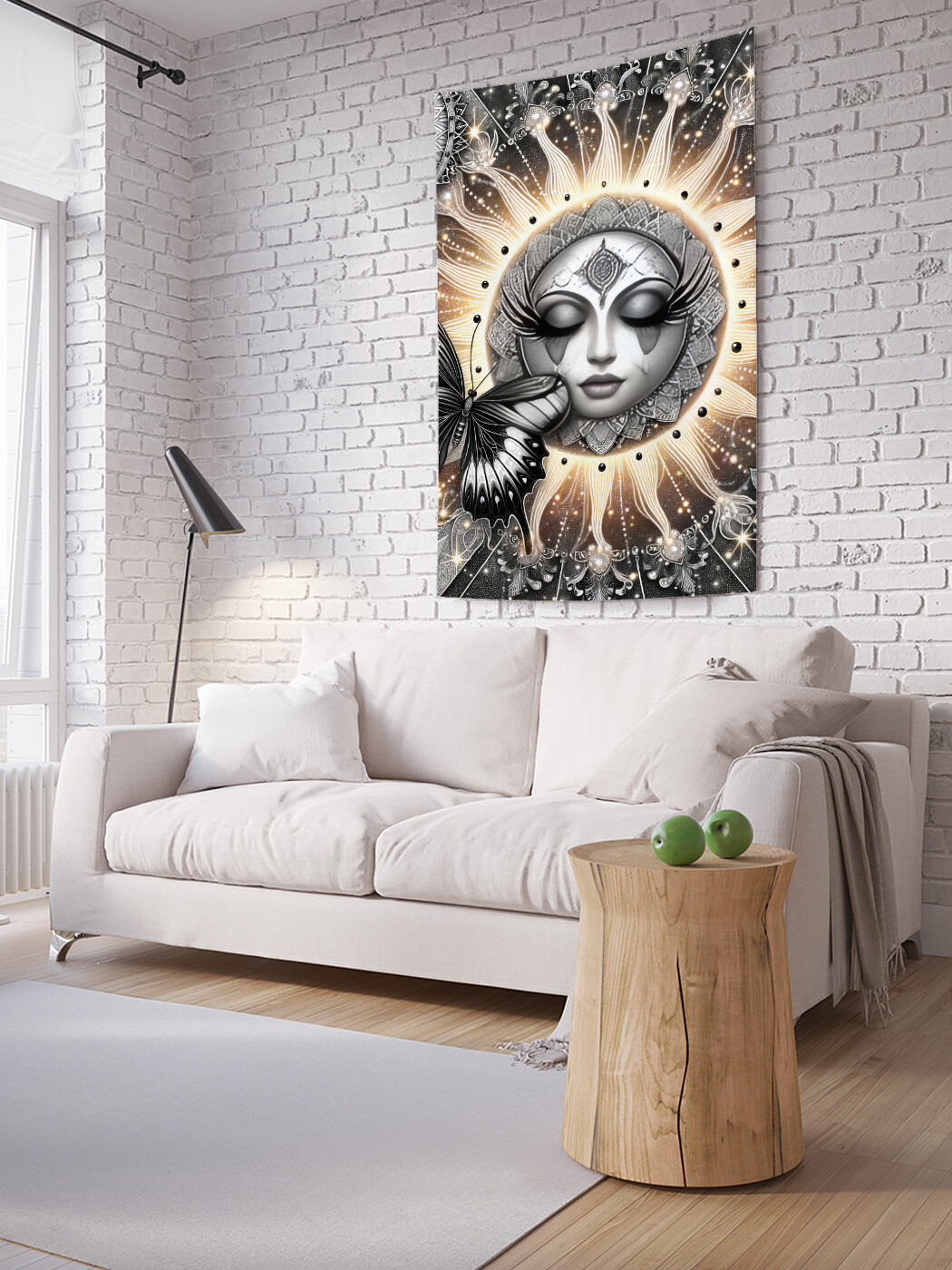 

Фотопанно JoyArty Готическое солнце 100х150, tp_sd1399_100x150