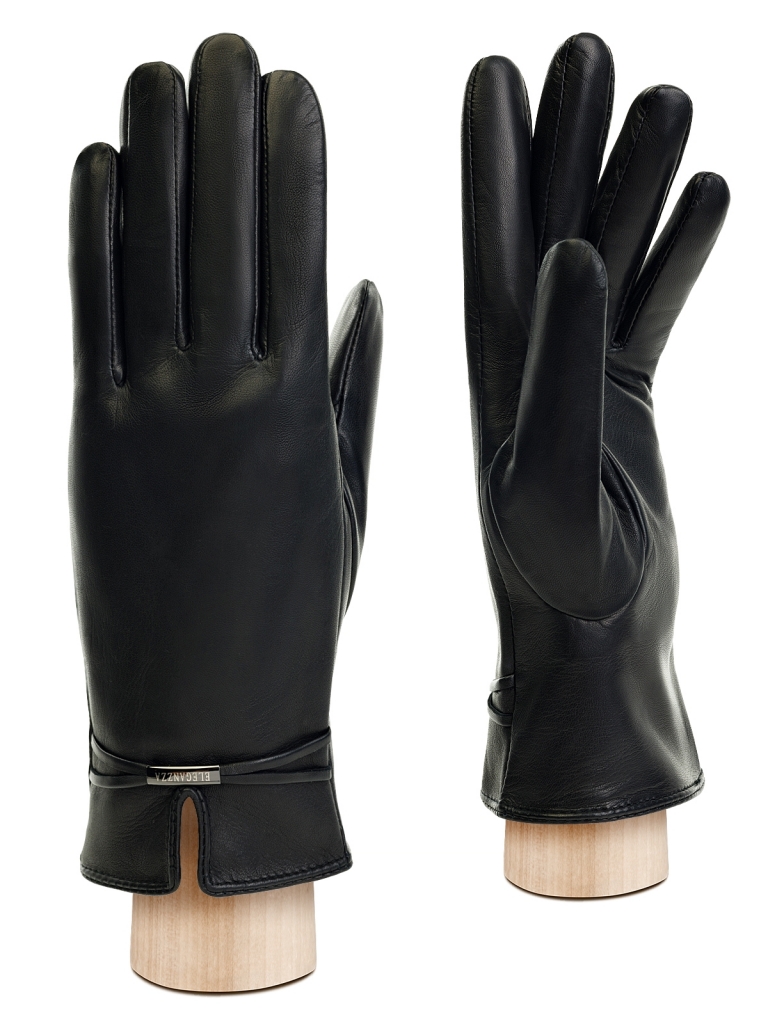Перчатки женские Eleganzza IS851 черные 7.5