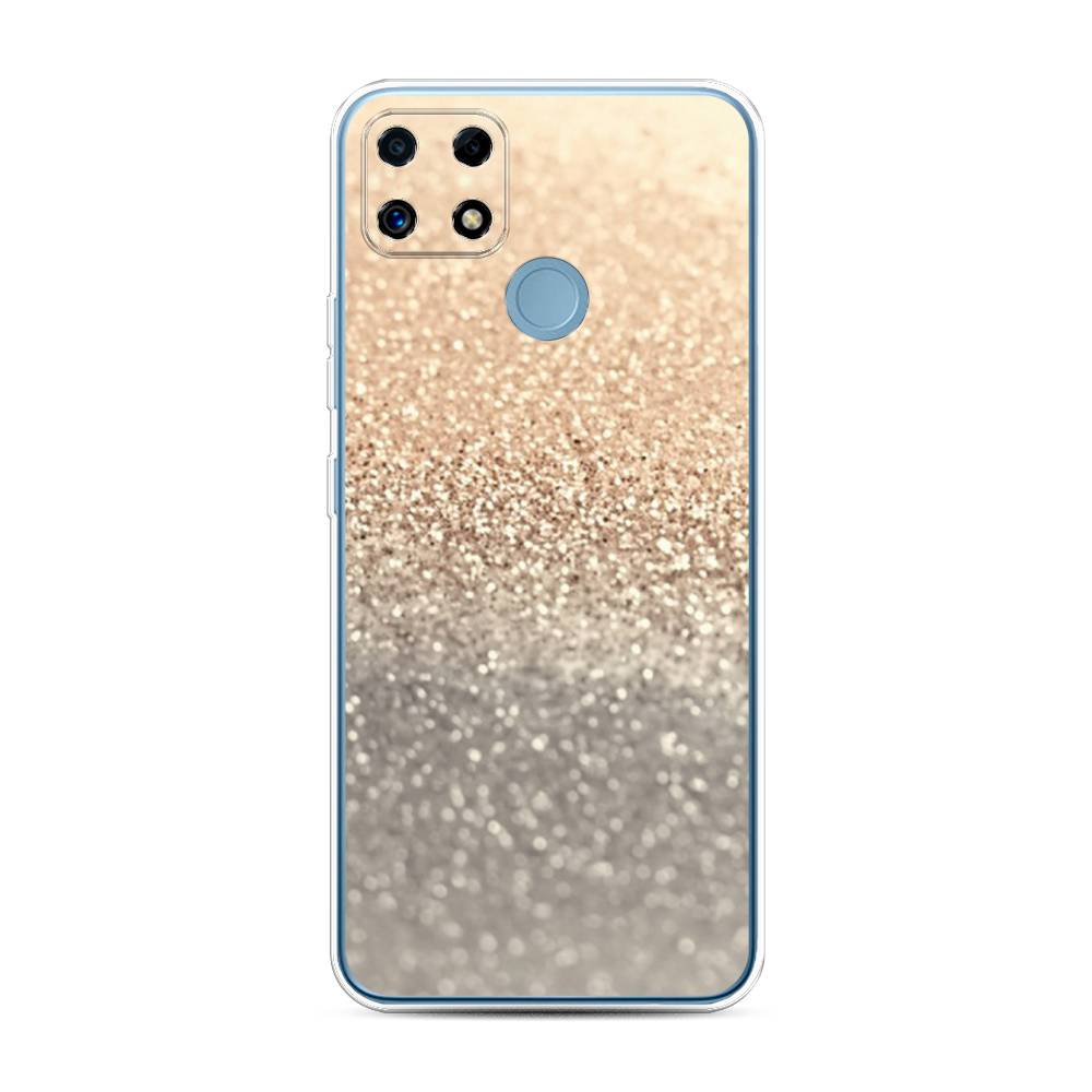 

Силиконовый чехол "Песок золотой рисунок" на Realme C25s